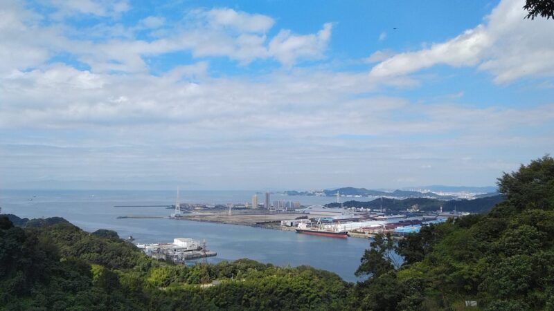 海の見える熊野古道