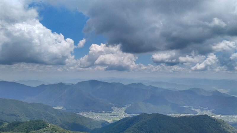 千ヶ峰からの景色