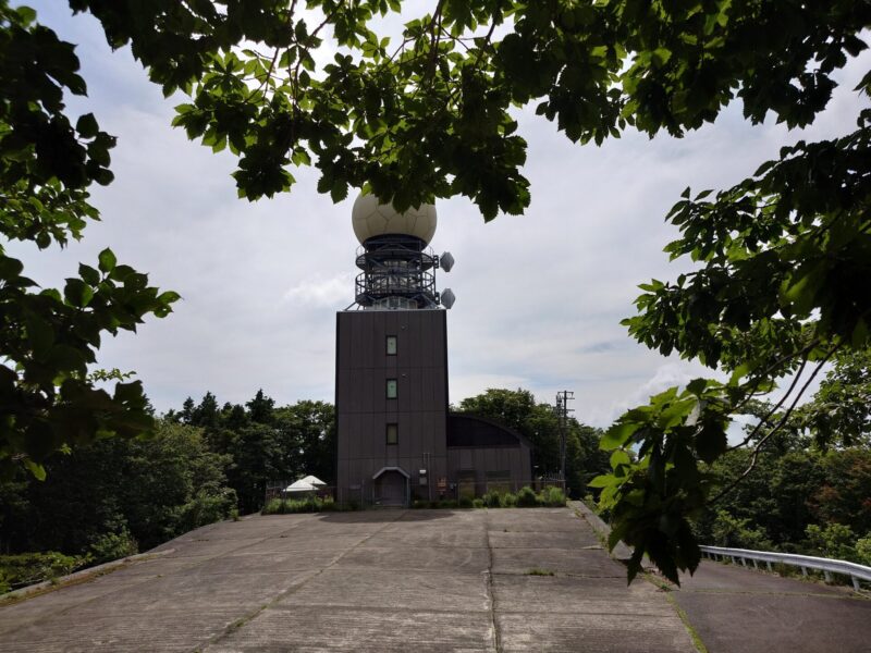 城ヶ森山レーダ（雨雪）量観測所