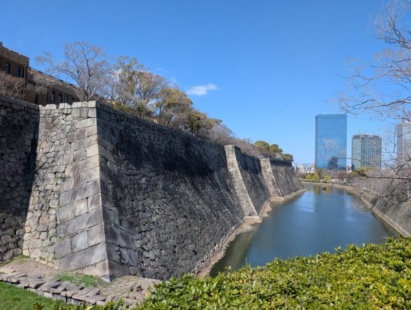 大阪城の石垣